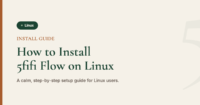 how to install 5fifi Flow app on linux